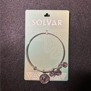 Solvar Irish Fairy Charm Bangle Bracelet - Brand New